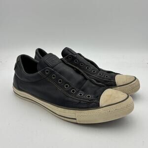 Converse John Varvatos Leather Laceless Low Sneakers Shoes Men's 10